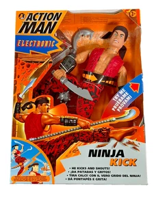 Hasbro Action Man Ninja Kick Electronic Actionfigur Set in versiegelter Verpackung NEU RAR - Bild 1 von 5