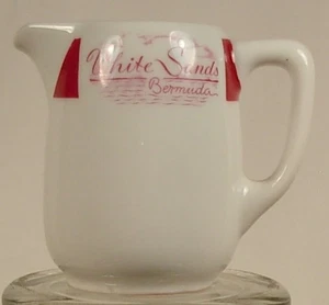 WHITE SANDS BERMUDA POTTERY CREAMER BAVARIA GERMANY - Picture 1 of 6