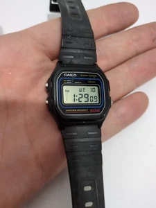 Casio Casual Digital Watch with Black Resin Strap - W-59 Fully Working - Picture 1 of 4