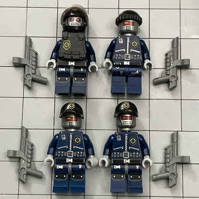 Lego Robo SWAT 70815 Lot Of 4 The LEGO Movie Minifigure F8 3 - Image 1 of 2