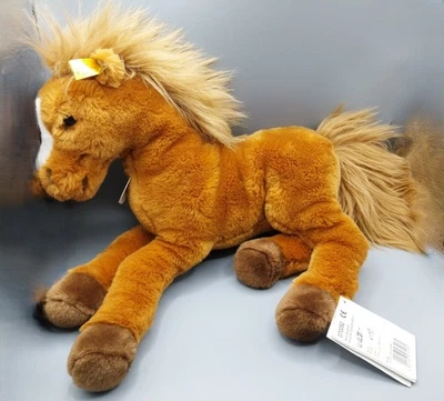 Steiff Fenny Schlenker Holsteiner Pferd rotbraun ca. 35 cm KFS - neuwertig - Bild 1 von 3