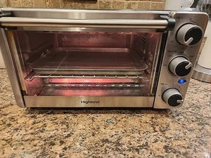 WOW! Highland Air Fry Toaster Oven, Silver & Black. MC12GBN - Picture 1 of 13