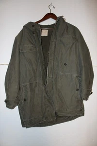 Scharrer Untergriesbach Military Parka Jacket fleece lined Vintage Distressed - Picture 1 of 9