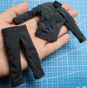 Modellino tuta da combattimento scala 1/12 cappotto pantaloni vestiti per action figure 6" - Foto 1 di 9