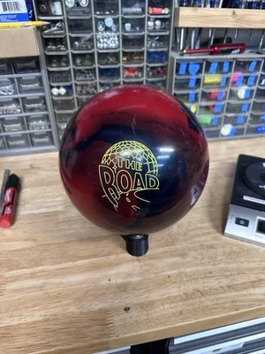 USED - Bowling Ball - 15lb Storm "THE ROAD" DRILLED WEIGHT 14lb 13oz - Image 1 of 4