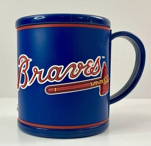 Atlanta Braves Baseball 1999 azul coleccionable plástico 3D 10 oz. Taza de café - Imagen 1 de 16
