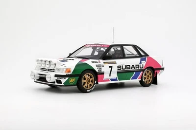 Subaru Legacy RS #7 Gr.A Rallye Svezia 1992 McRae Modellino 1:18 Ottomobile - Immagine 1 di 4