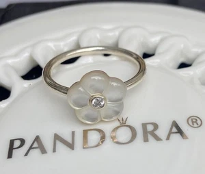 Authentic Pandora Luminous Florals Ring #190999MOP - Picture 1 of 5