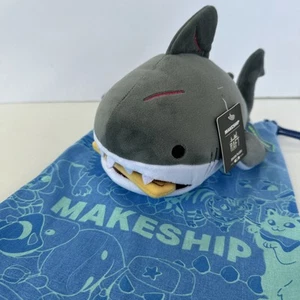 Makeship “Raft” Shark HTF New With Tags/Bag Only 468 Made!! - Picture 1 of 10