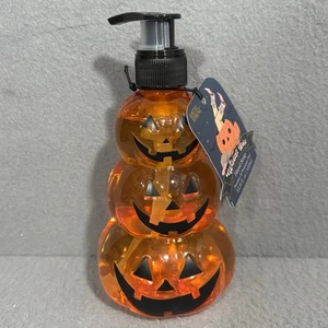 New Halloween Decor Stack Pumpkin Soap Dispenser Pump Wildest Rose Seasonal - Picture 1 of 3