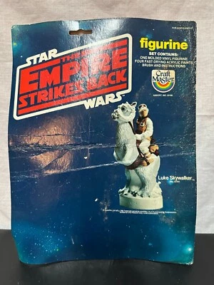 STAR WARS EL IMPERIO CONTRAATACA - CARTÓN LUKE SKYWALKER/PRINCESA LEIA 1980 Foto 1 de 4