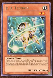 D.D. Telepon PHSW-EN027 Yu-Gi-Oh! RARE Photon Shockwave 1st Edition Near Mint x1 - Picture 1 of 2