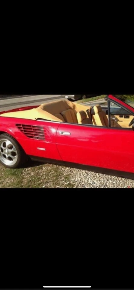 1989-1994 Ferrari Mondial кожаный ботинок чехол - Изображение 1 из 1