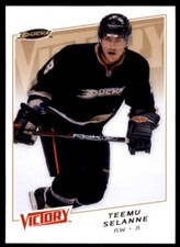 2008-09 Upper Deck Victory Teemu Selanne #191