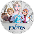 2022 Disney Frozen Anna & Elsa 1 oz Silver Coin - New Zealand Mint