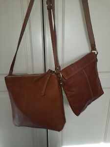 X2 CROSSBODY BAG FIORELLI  and Small OASIS LEATHER  TAN  Brown