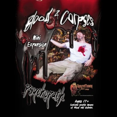 PSYCHOPATH: BLOOD & CORPSES Mini Expansion RealmsMasters Game Forge SEALED NEW!! - Image 1 of 4