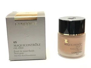 Lancome Maquicontrole Oil-Free Fluid Foundation 1.2 oz 35 ml * 05 Cognac * Nib - Picture 1 of 2