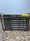 Wwe Smackdown Vs Raw Ps2 Lot Of 8 Games With Manuals All Tested!! All Work Great