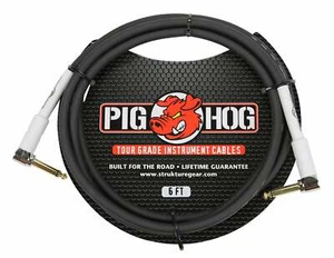 Pig Hog Tour Grade 6 ft Instrument Cable 1/4 Inch to 1/4 Inch - Picture 1 of 1