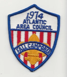 ATLANTIC AREA COUNCIL / 1974 CAMP o REE patch - Boy Scout BSA A142/B67 - Picture 1 of 2