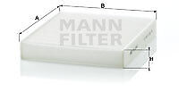Produktbild - MANN-FILTER CU 2440 - Filter, Innenraumluft