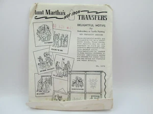 Vintage Aunt Marthas New Testament Bible Quilt Block Hot Iron Transfer New - Picture 1 of 8