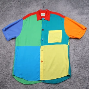Vintage Jams World Hawaiihemd Colorblock Herren Größe Medium Viskose Abstrakt - Bild 1 von 22