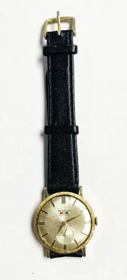 Reloj Pulsera Benrus 21 Joyas 32mm Caja Oro 14k Vintage Hombre ~ Envío Gratis Foto 1 de 4