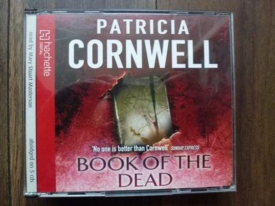 Book Of The Dead – Patricia Cornwell 5 Disc CD Audio Book - Free Post - Image 1 of 4