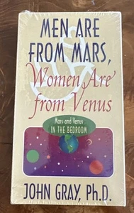 MEN ARE FROM MARS, WOMEN ARE FROM VENUS VHS FACTORY SEALED - Imagen 1 de 6