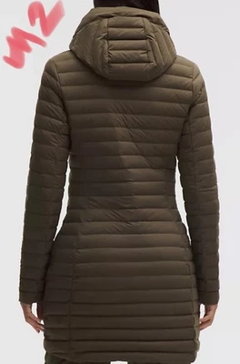 Chaqueta larga Lululemon Pack it Down talla 6 nueva con etiquetas $ 298.00 Foto 1 de 4