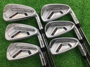 Ping i25 Iron Set Yellow Dot Flex S 6 Pieces Dynamic Gold Right Handed F/S #25 - Picture 1 of 6