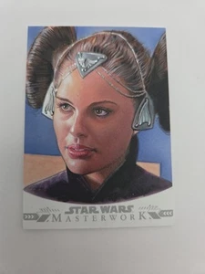 Topps Star Wars Masterwork Padme Amidala Sketch Card By Jason Davies - Picture 1 of 8
