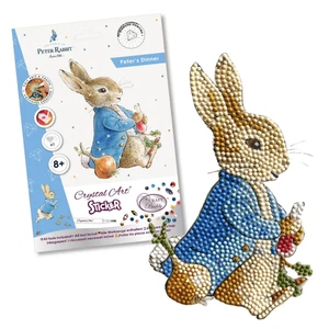Craft Buddy Peter Rabbit Kristall Diamant Kunst Aufkleber A5 - Brandneu Ideales Geschenk - Bild 1 von 3