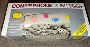 Vintage Conair Slim Design Phone - Beige Model # SW104A - Tested and Working (T) - Picture 1 of 11