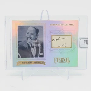 MARTIN LUTHER KING Auto 2024 Eternal Cuts World Authentic History Relic /50 🔥 - Foto 1 di 2