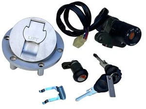 KIT SERRATURE BLOCCHETTO AVVIAMENTO CON CHIAVI PER MBK X Power 50 (2003-2005) - Picture 1 of 9