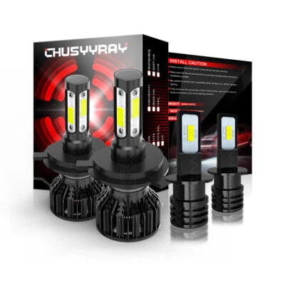 Combo de 4 faros LED altos/bajos + faros antiniebla 6000K para Infiniti Q45 1997 1998 Foto 1 de 4