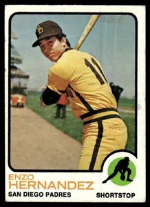 1973 Topps Enzo Hernandez San Diego Padres #438 - Picture 1 of 2
