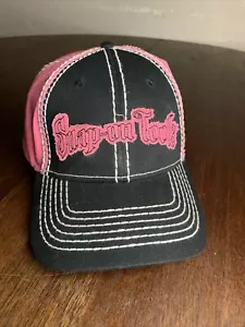 Snap On Tools Hat Pink Black Women’s Strap back Wild Brand - Picture 1 of 8