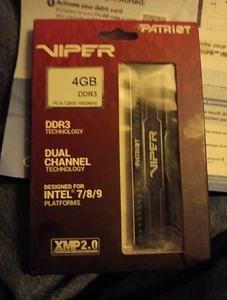 Viper 4GB DDR3 PC3=12800 1600Mgz - Picture 1 of 6