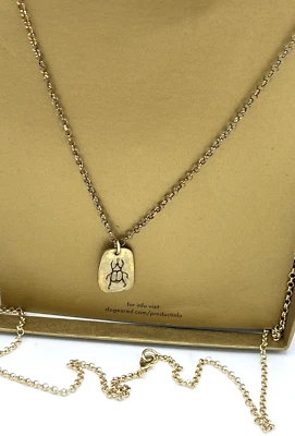 Collar colgante de oro Dogeared ''Stac Out from the Crowd' 01475 Foto 1 de 3