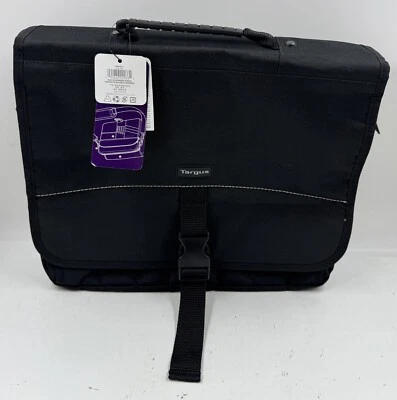 Targus Estuche Negro Asa Superior Cremallera 15.6" Bolso Mensajero para Laptop Foto 1 de 4