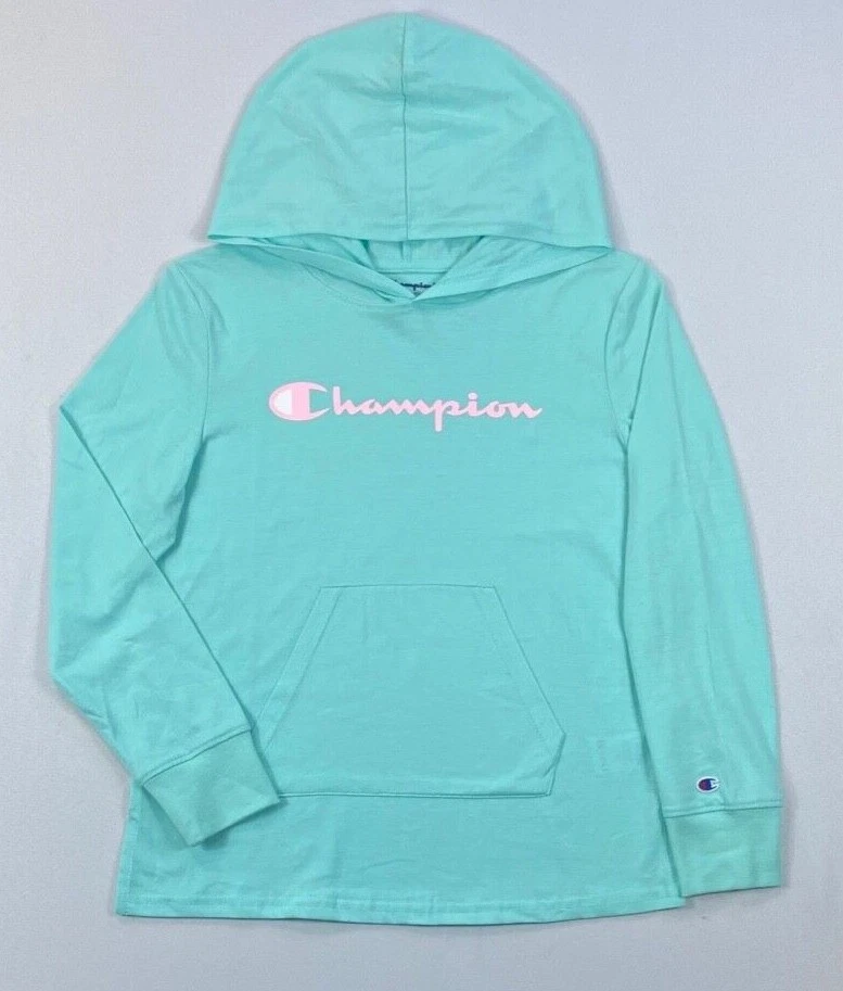 Camisa ligera con capucha campeona juvenil para niñas  Foto 1 de 1