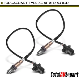 2Pcs O2 Oxygen Sensor for Jaguar F-Type XE XF XFR XJ XJR Upstream Left & Right - Picture 1 of 8