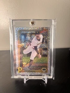 Paul Skenes 2025 Topps Series 1 Baseball Diamond Foil Rookie Gold Cup #98 - Picture 1 of 2