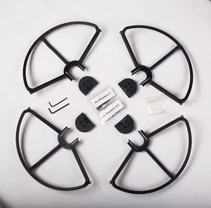 Protectores de utilería Snap On/Off de montaje rápido Connect 4X negros para DJI Phantom 1 2 3 - Imagen 1 de 7