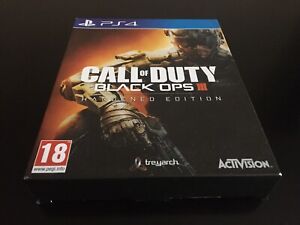 STEELBOOK CALL OF DUTY BLACK OPS III 3 SONY PLAYSTATION 4 PS4 EDITION FR PAL