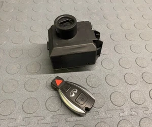 17-19 INFINITI QX30 ENGINE START SWITCH IGNITION IMMOBILIZER EIS MODULE WITH KEY - Picture 1 of 6
